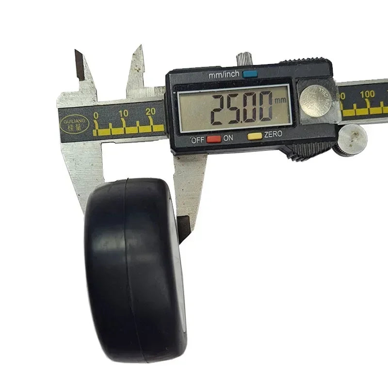 58mm 12mm Hex Sponge Tires for 1/10 1/12 RC Drift Cars – Fits Sakura M4 M5, MST, Tamiya M04 M05