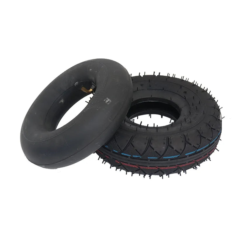 4.10/3.50-4 Tire & Inner Tube Set for Electric Tricycle, Scooter, Trolley, Warehouse Cart