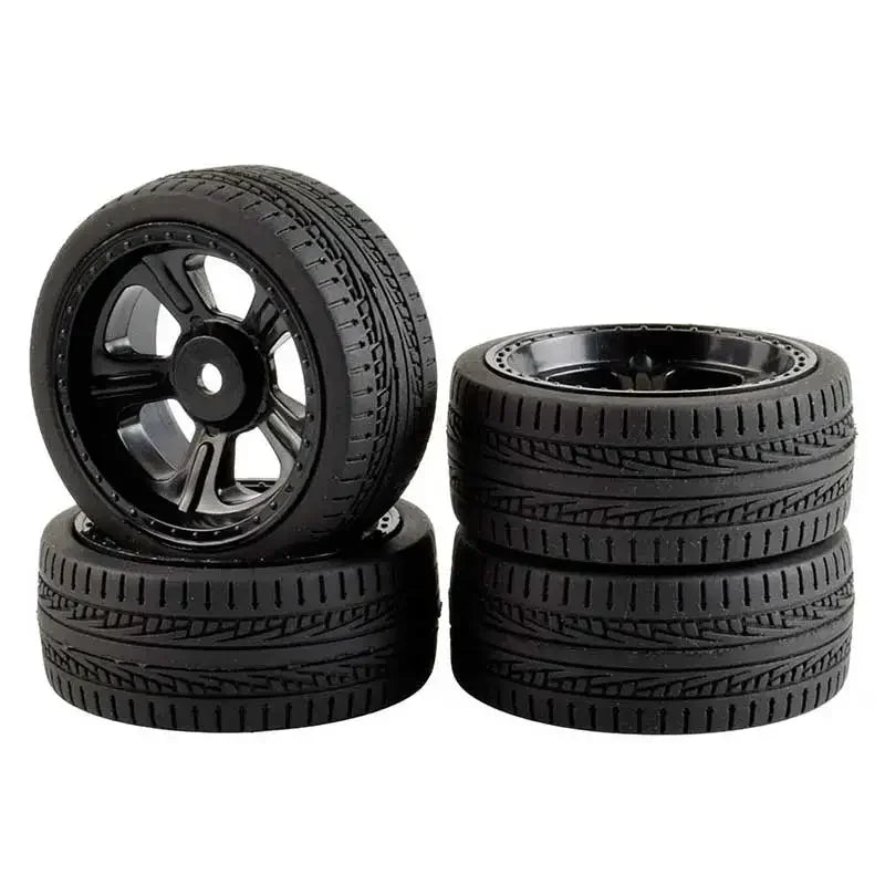 64mm 1/10 On-Road Drift Car Tires for Tamiya TT01 TT02 XV01 TA06 PTG-2 HPI Kyosho HSP