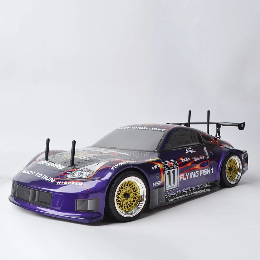 1/10 On-Road Tires with 12mm Hex Wheels for RC Touring Cars – Fits Tamiya TT02, Wltoys, HPI, Traxxas, Kyosho