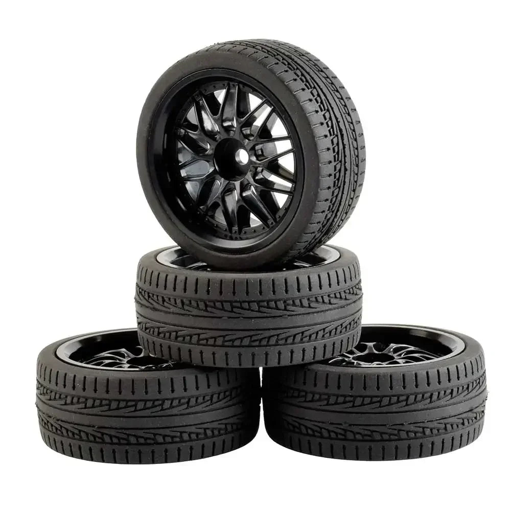 64mm 1/10 On-Road Drift Car Tires for Tamiya TT01 TT02 XV01 TA06 PTG-2 HPI Kyosho HSP