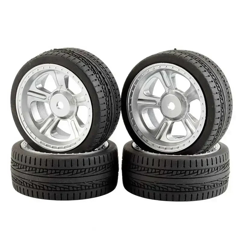 64mm 1/10 On-Road Drift Car Tires for Tamiya TT01 TT02 XV01 TA06 PTG-2 HPI Kyosho HSP