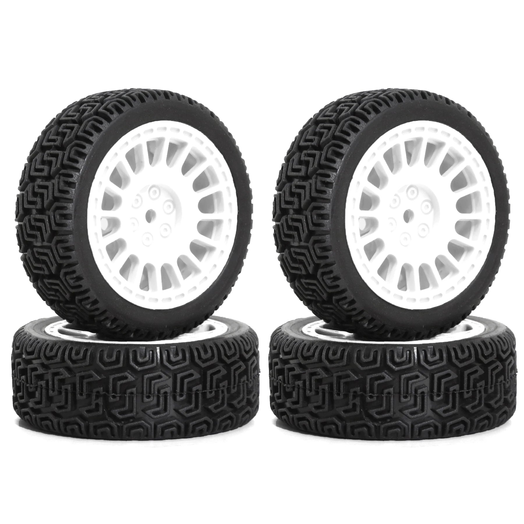 12mm Hex RC Tires (OD 68mm) for 1/10 & 1/12 On-Road Touring Cars – Compatible with Tamiya TT01/TT02, HSP, HPI, Kyosho, Traxxas, WLtoys