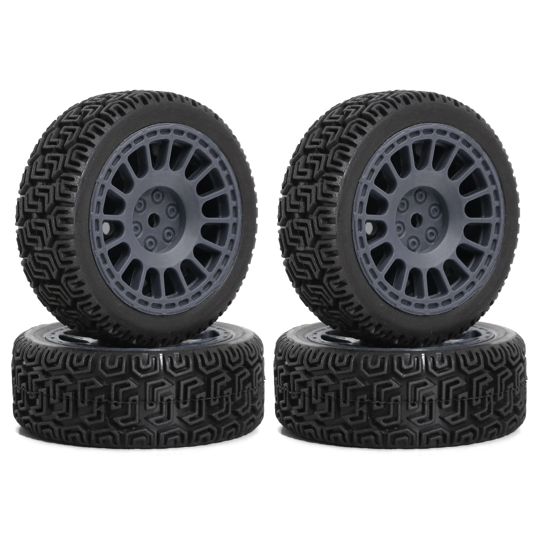 12mm Hex RC Tires (OD 68mm) for 1/10 & 1/12 On-Road Touring Cars – Compatible with Tamiya TT01/TT02, HSP, HPI, Kyosho, Traxxas, WLtoys