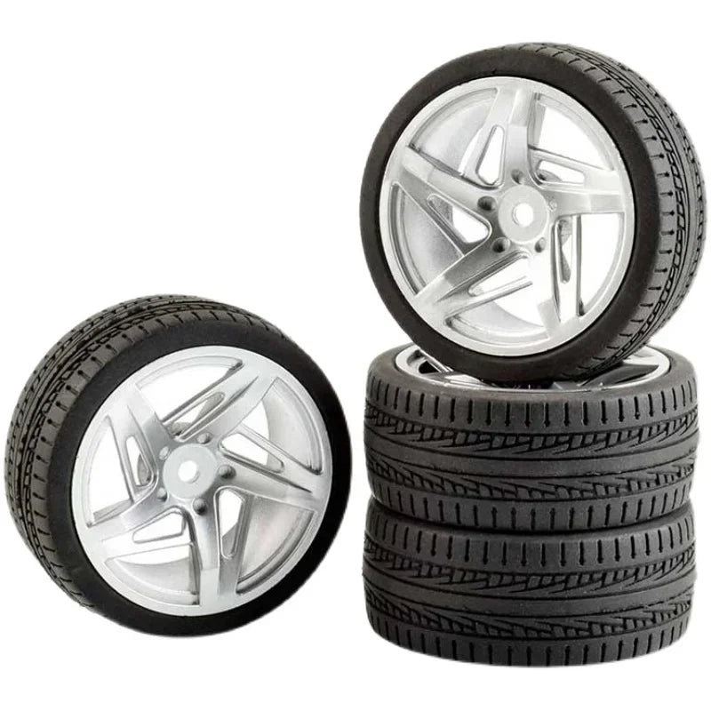 64mm 1/10 On-Road Drift Car Tires for Tamiya TT01 TT02 XV01 TA06 PTG-2 HPI Kyosho HSP