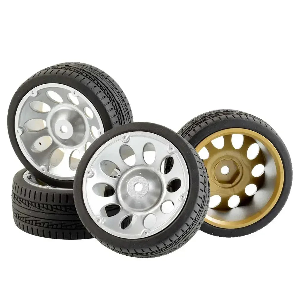 64mm 1/10 On-Road Drift Car Tires for Tamiya TT01 TT02 XV01 TA06 PTG-2 HPI Kyosho HSP